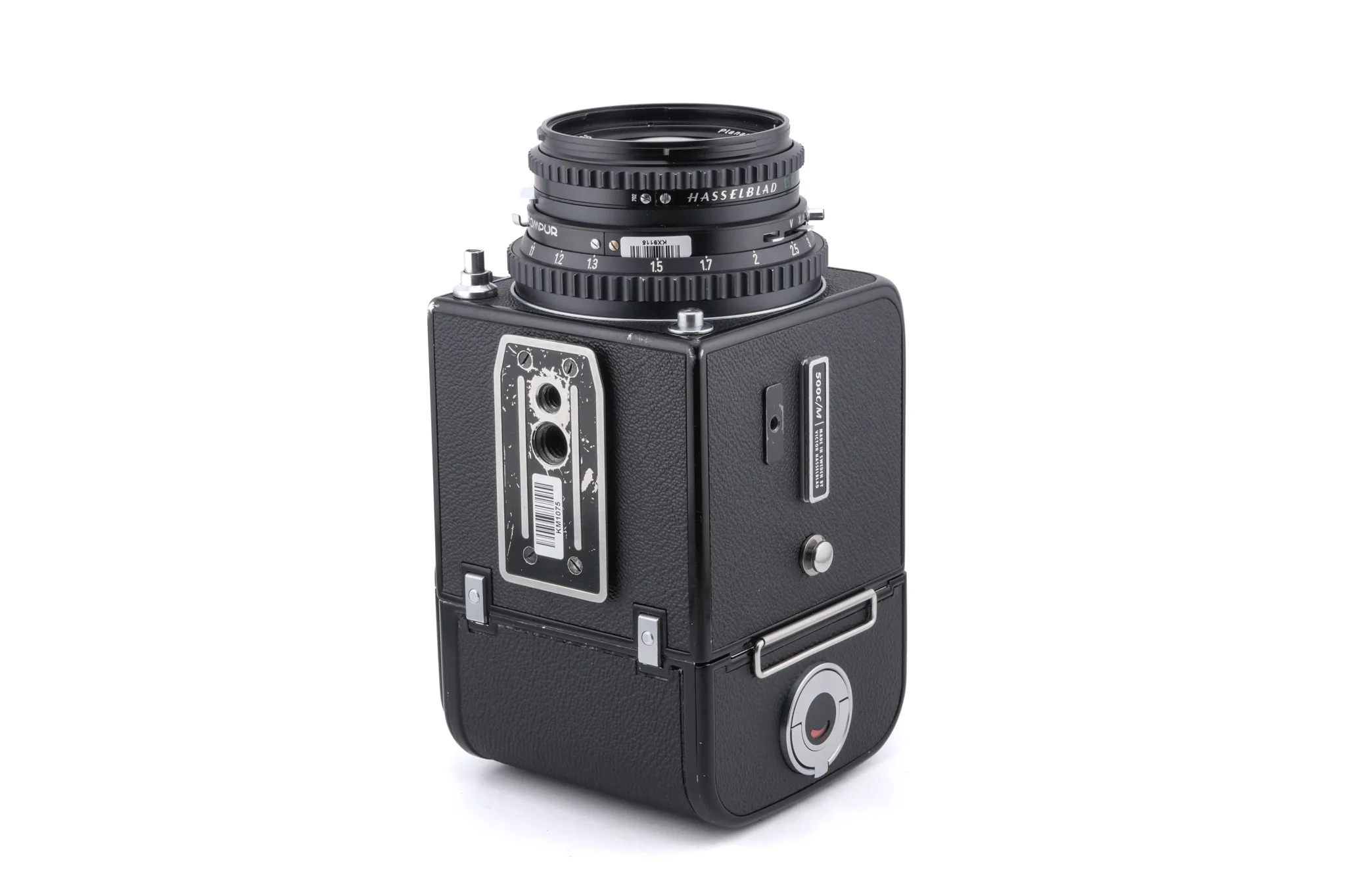 Hasselblad 500C/M (Black, 10170) + 80mm f2.8 Planar T* C (Black, 20028) + Acute Matte Focusing Screen (42165) + Waist Level Finder (Old / Black, 42277) + A12 Film Magazine (Black, 30147) - Image 6