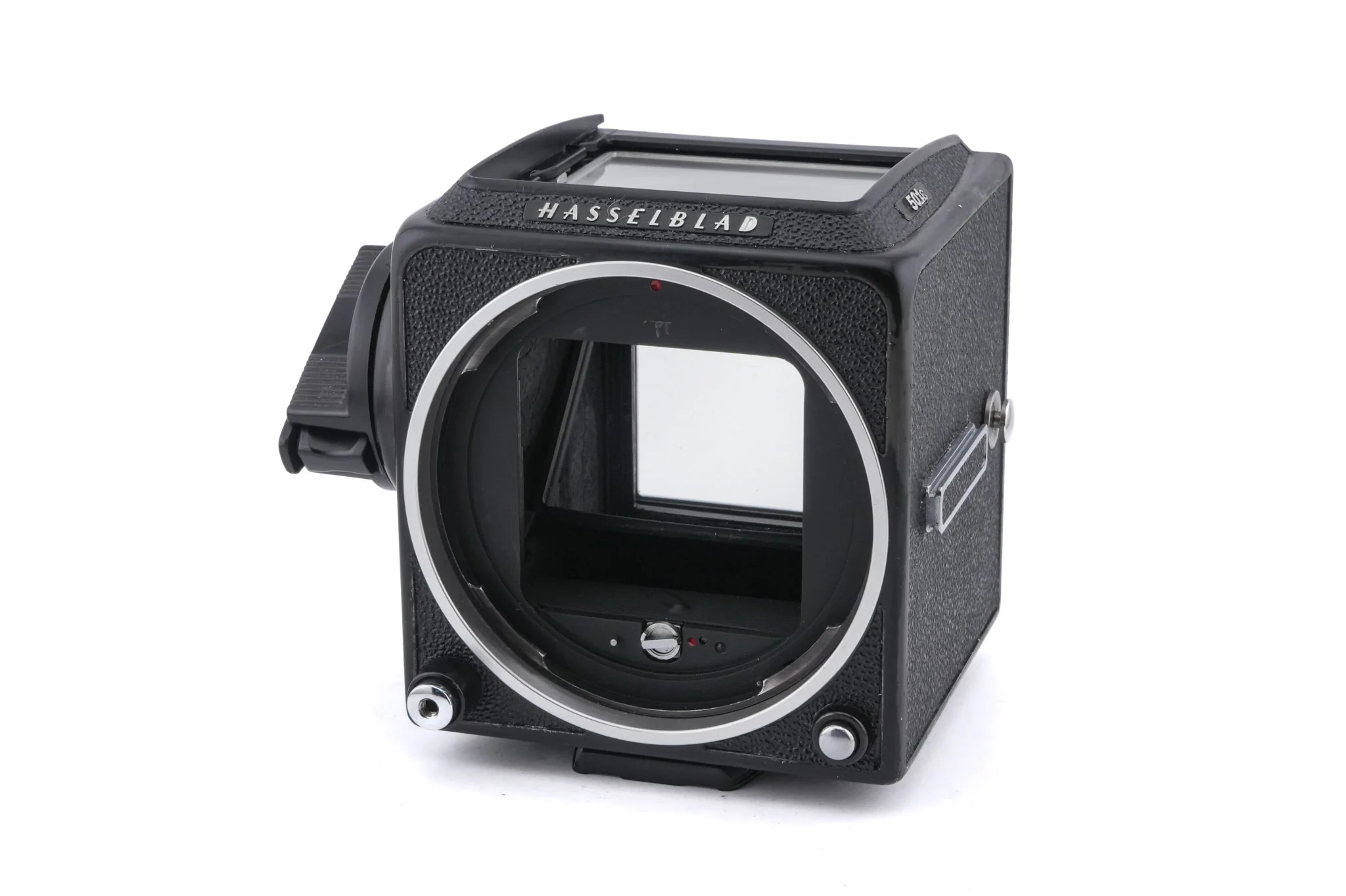 Hasselblad 501C (11045) + 80mm f2.8 Planar T* C (New) (20029) + A12N Film Magazine + Waist Level Finder (New / Black, 42323) + Acute Matte Focusing Screen (42165) - Image 7