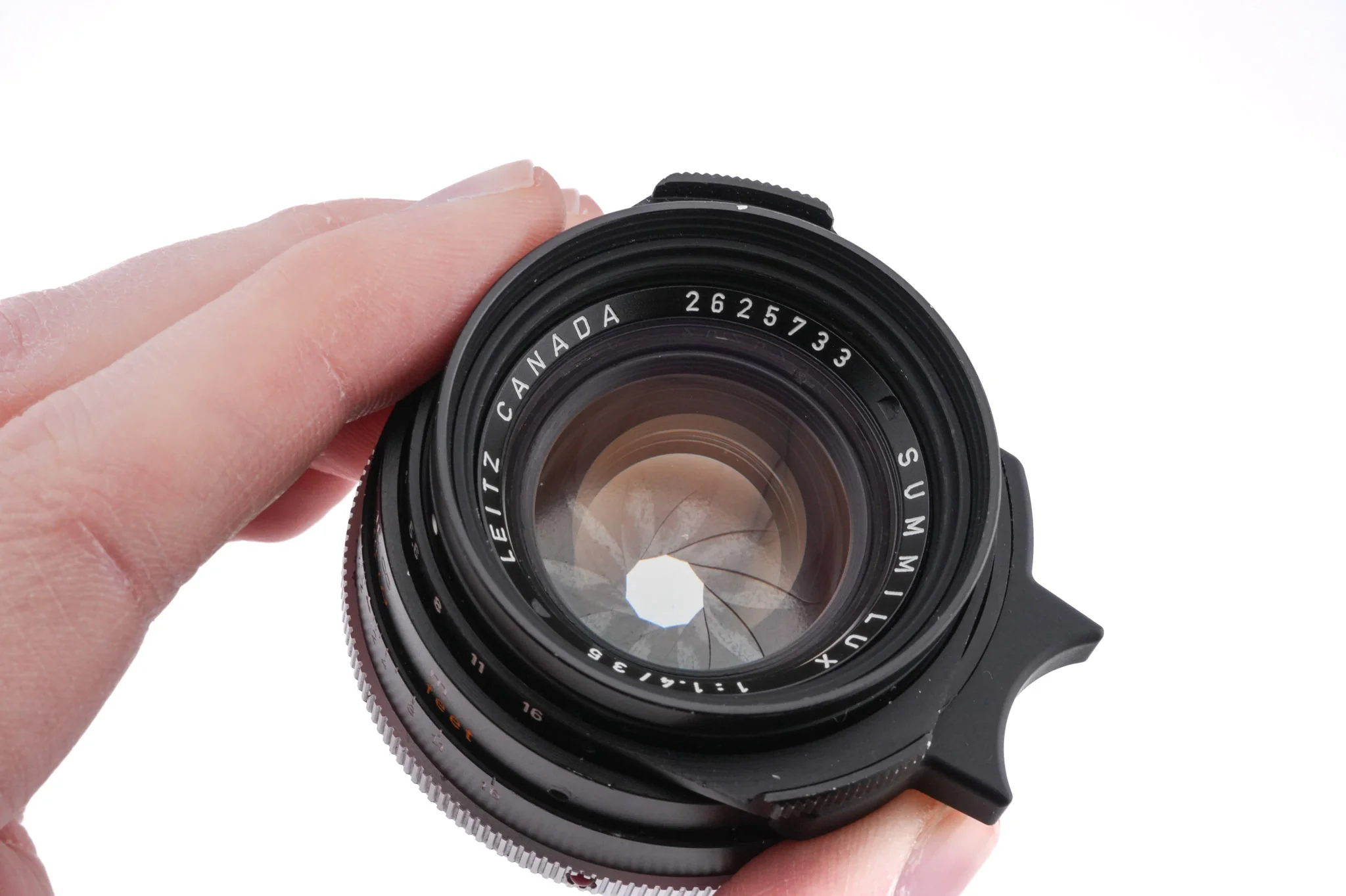Leica 35mm f1.4 Summilux (Type II) (Black, 11870) - Image 5