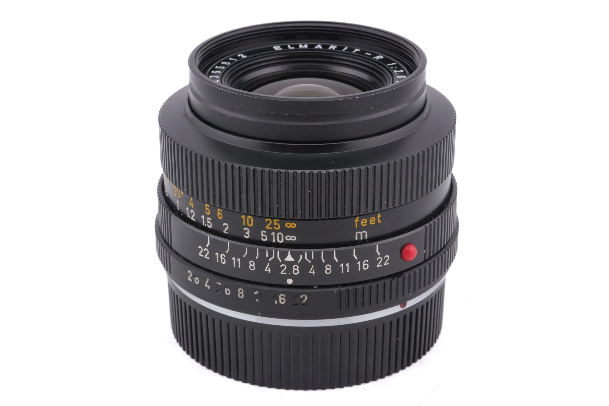 Leica 35mm f2.8 Elmarit-R (Type I) (2-Cam) (11101)