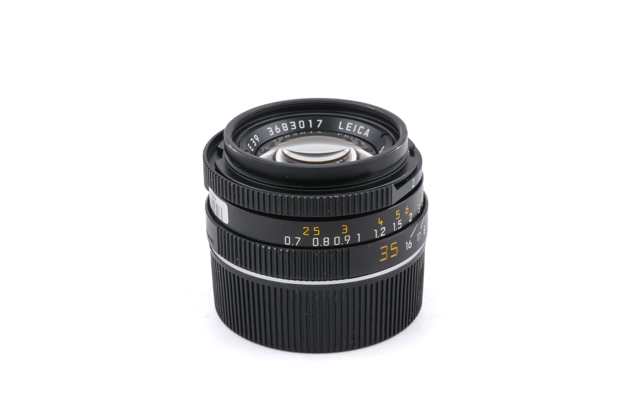 Leica 35mm f2 Summicron-M (Type IV) (Black, 11310) - Image 2