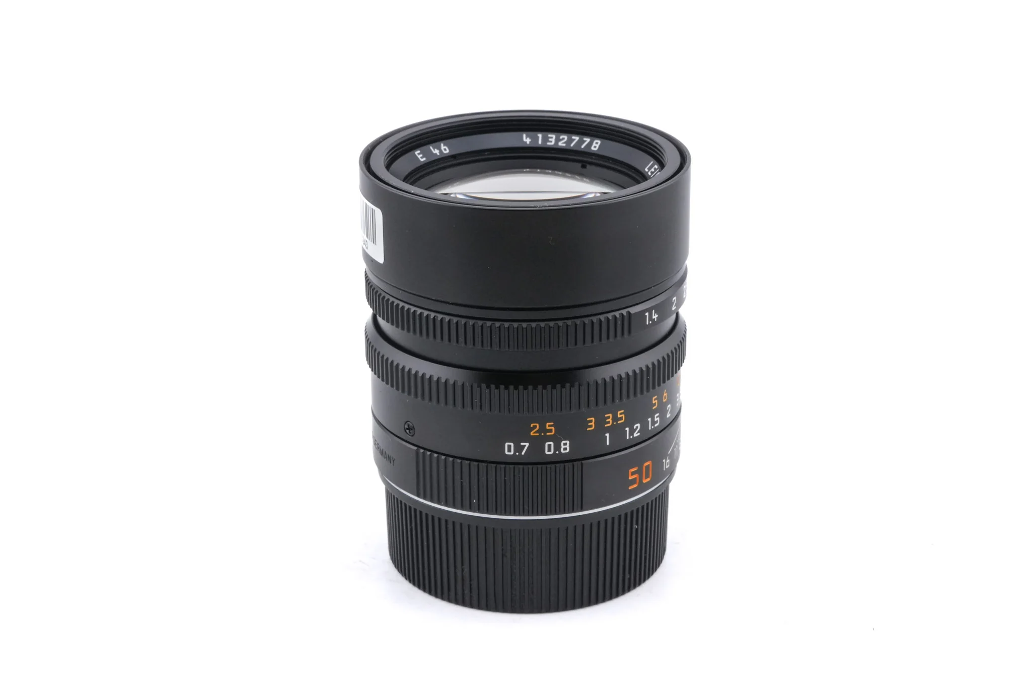 Leica 50mm f1.4 Summilux-M ASPH. (Type I) (Black, 11891 / 11716) - Image 2