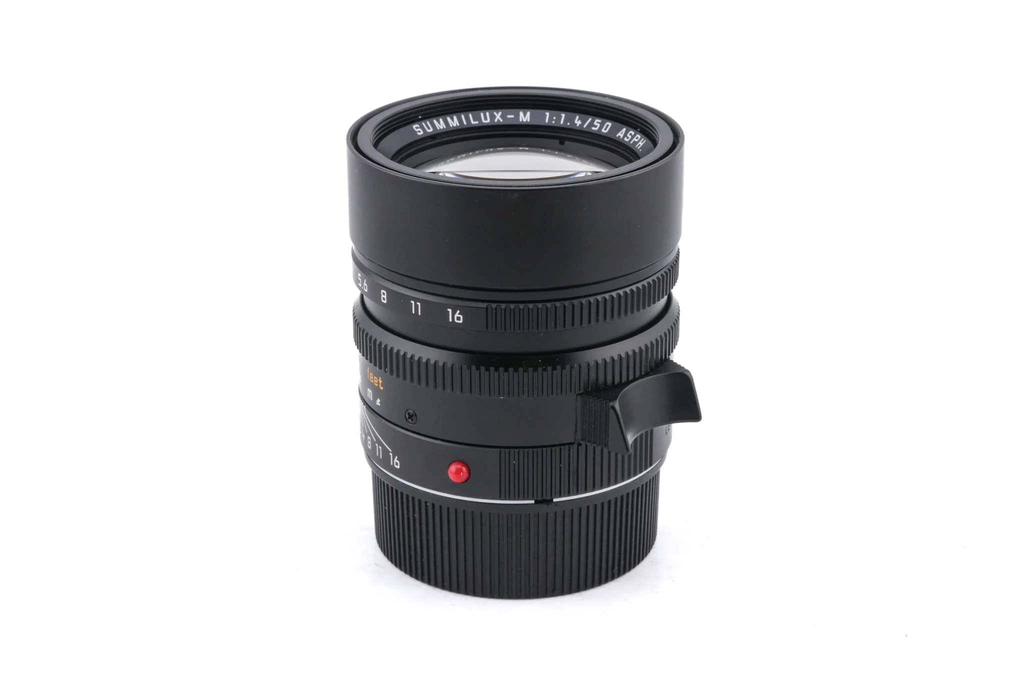 Leica 50mm f1.4 Summilux-M ASPH. (Type I) (Black, 11891 / 11716) - Image 4