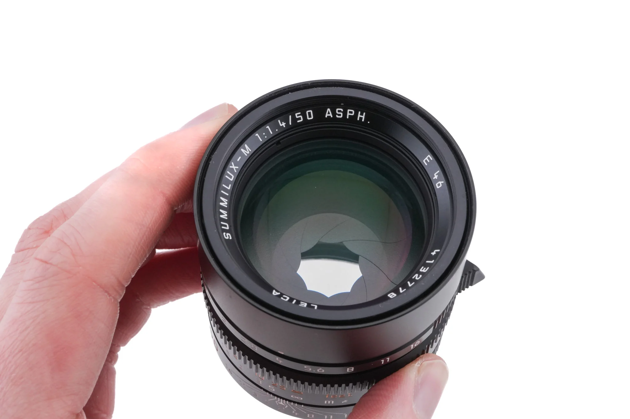 Leica 50mm f1.4 Summilux-M ASPH. (Type I) (Black, 11891 / 11716) - Image 5