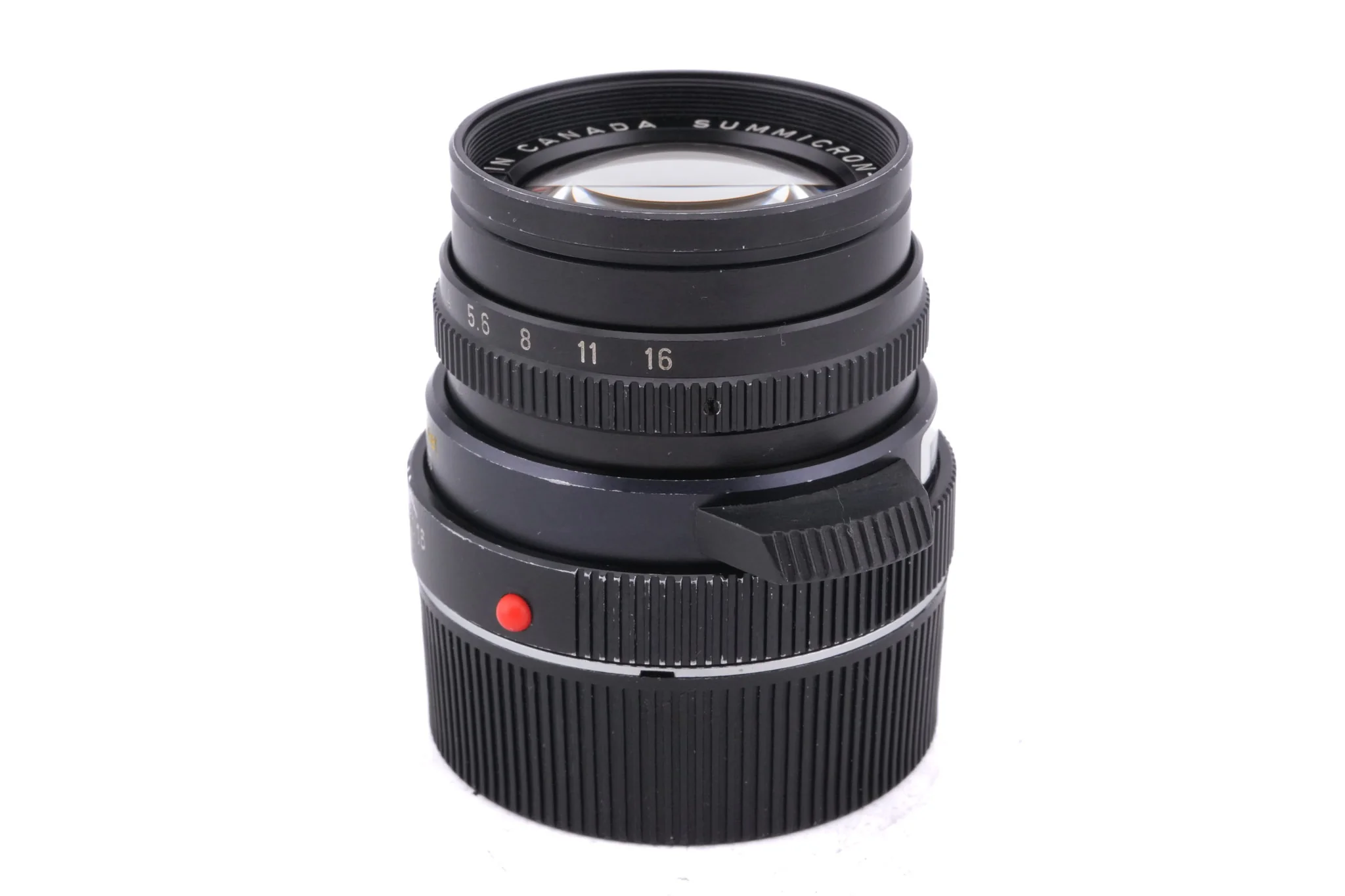 Leica 50mm f2 Summicron-M (Type IV) (Black, 11819) - Image 2