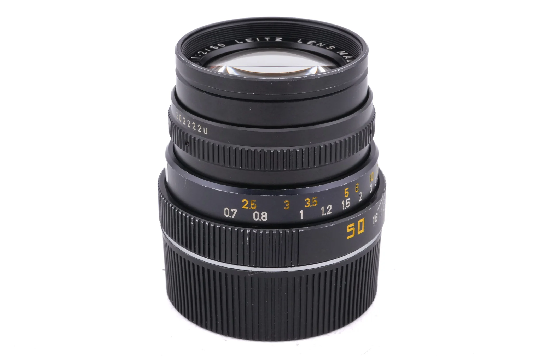 Leica 50mm f2 Summicron-M (Type IV) (Black, 11819) - Image 4