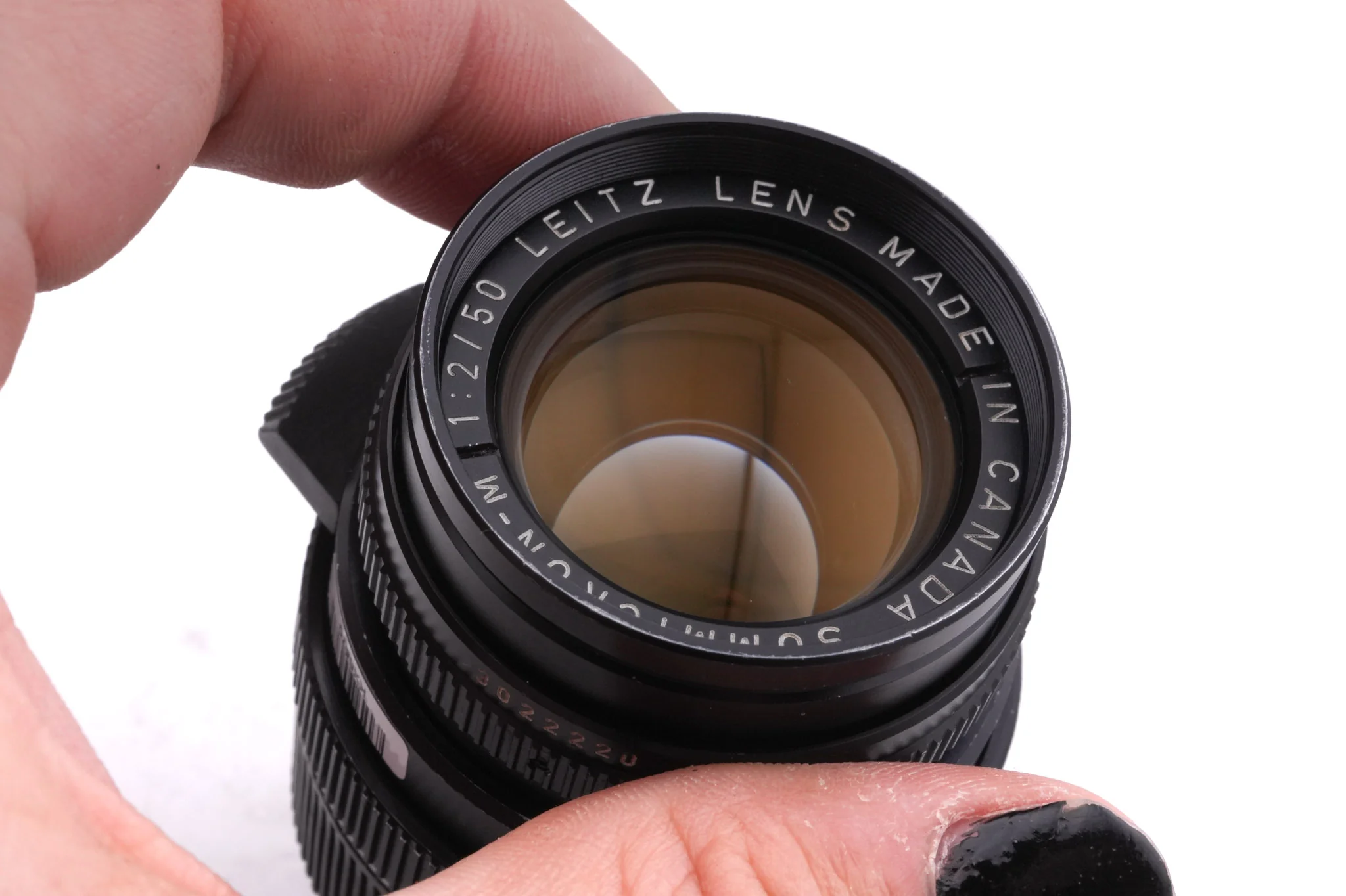 Leica 50mm f2 Summicron-M (Type IV) (Black, 11819) - Image 5