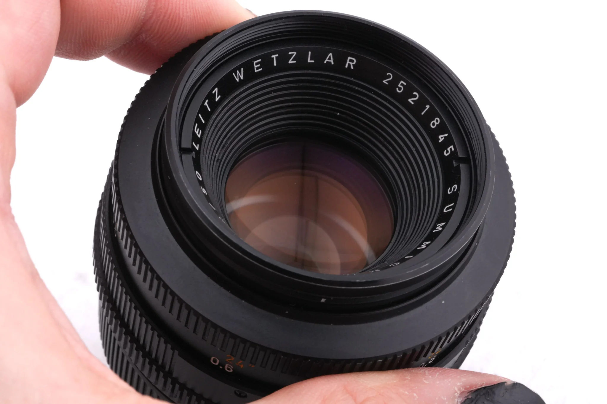 Leica 50mm f2 Summicron-R (Type I) (2-Cam) (11228) - Image 3