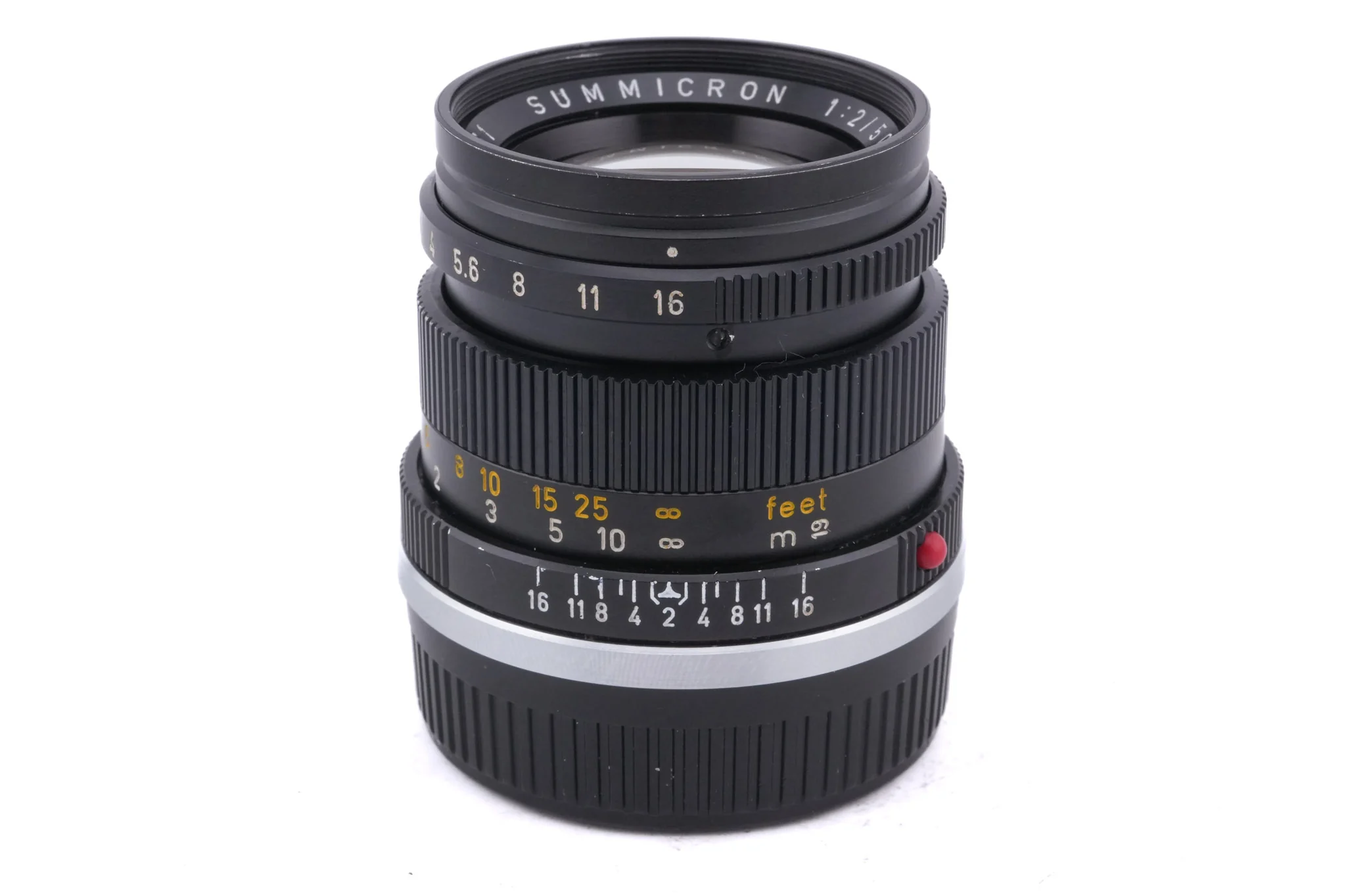 Leica 50mm f2 Summicron (Type III) (11817)