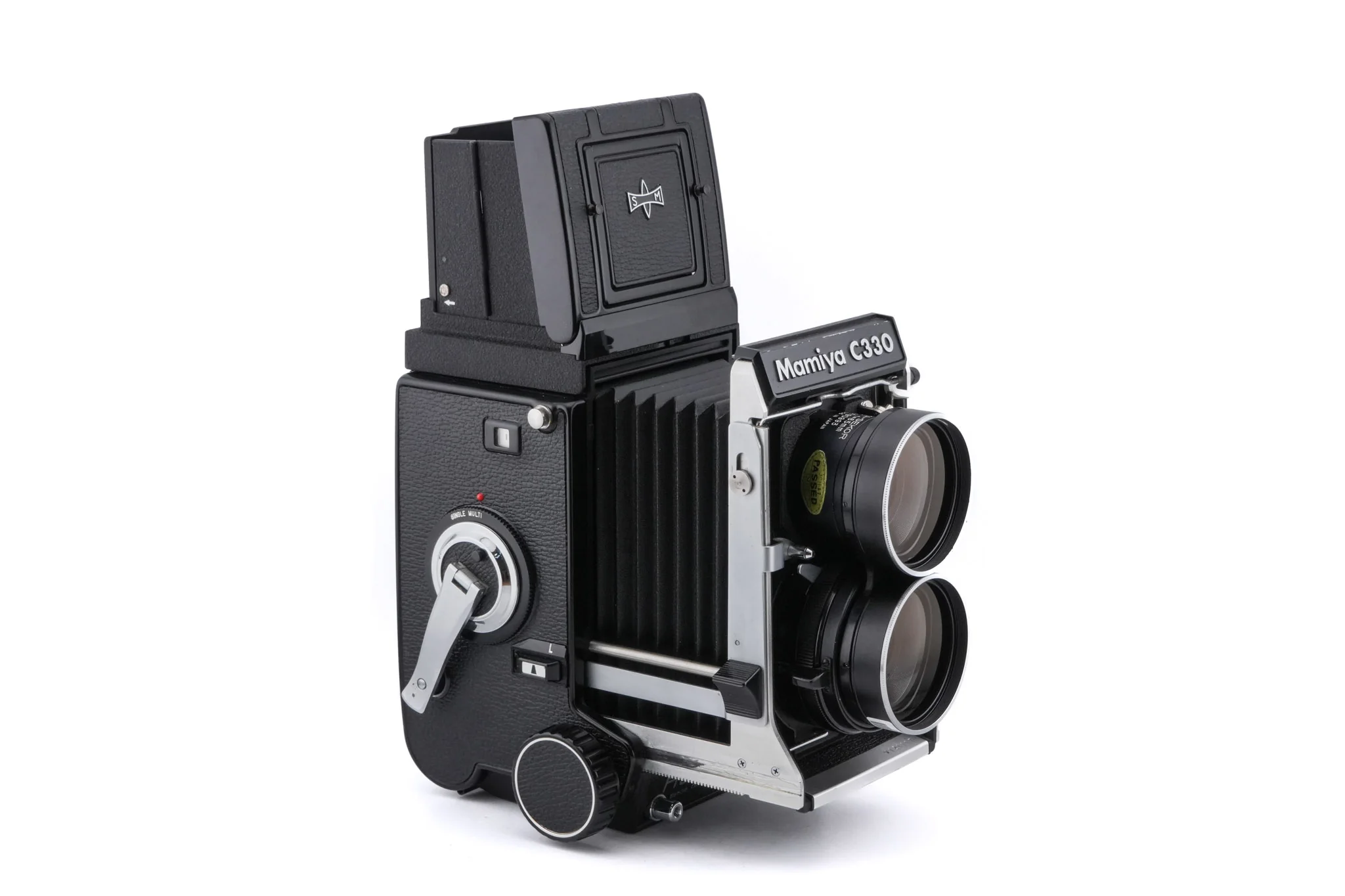 Mamiya C330 Professional S + 65mm f3.5 Sekor (Blue Dot) + Waist Level Finder (New Version) - Image 3