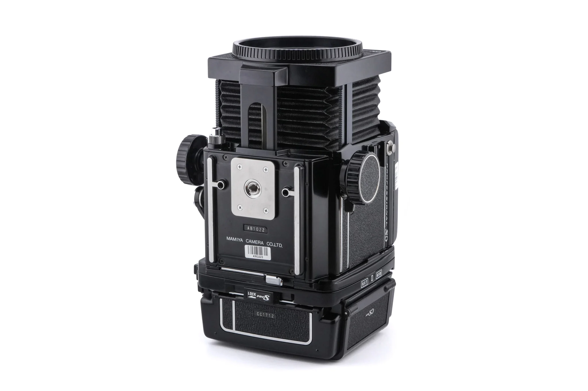 Mamiya RB67 Pro SD + Waist Level Finder + 120 6x7 Pro-SD Roll Film Holder - Image 6