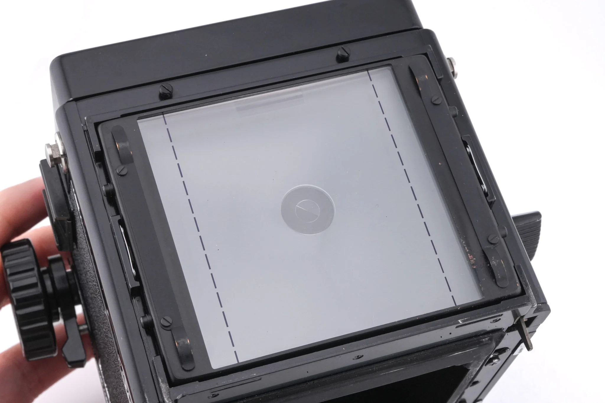 Mamiya RB67 Pro SD + Waist Level Finder + 120 6x7 Pro-SD Roll Film Holder - Image 9