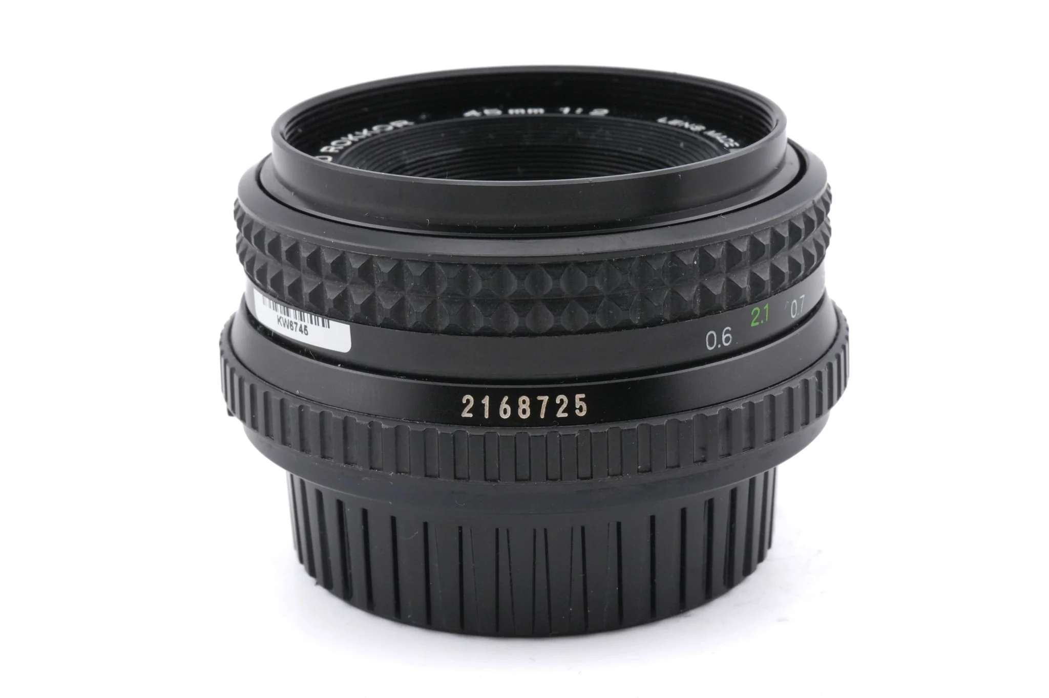 Minolta 45mm f2 MD Rokkor - Image 2