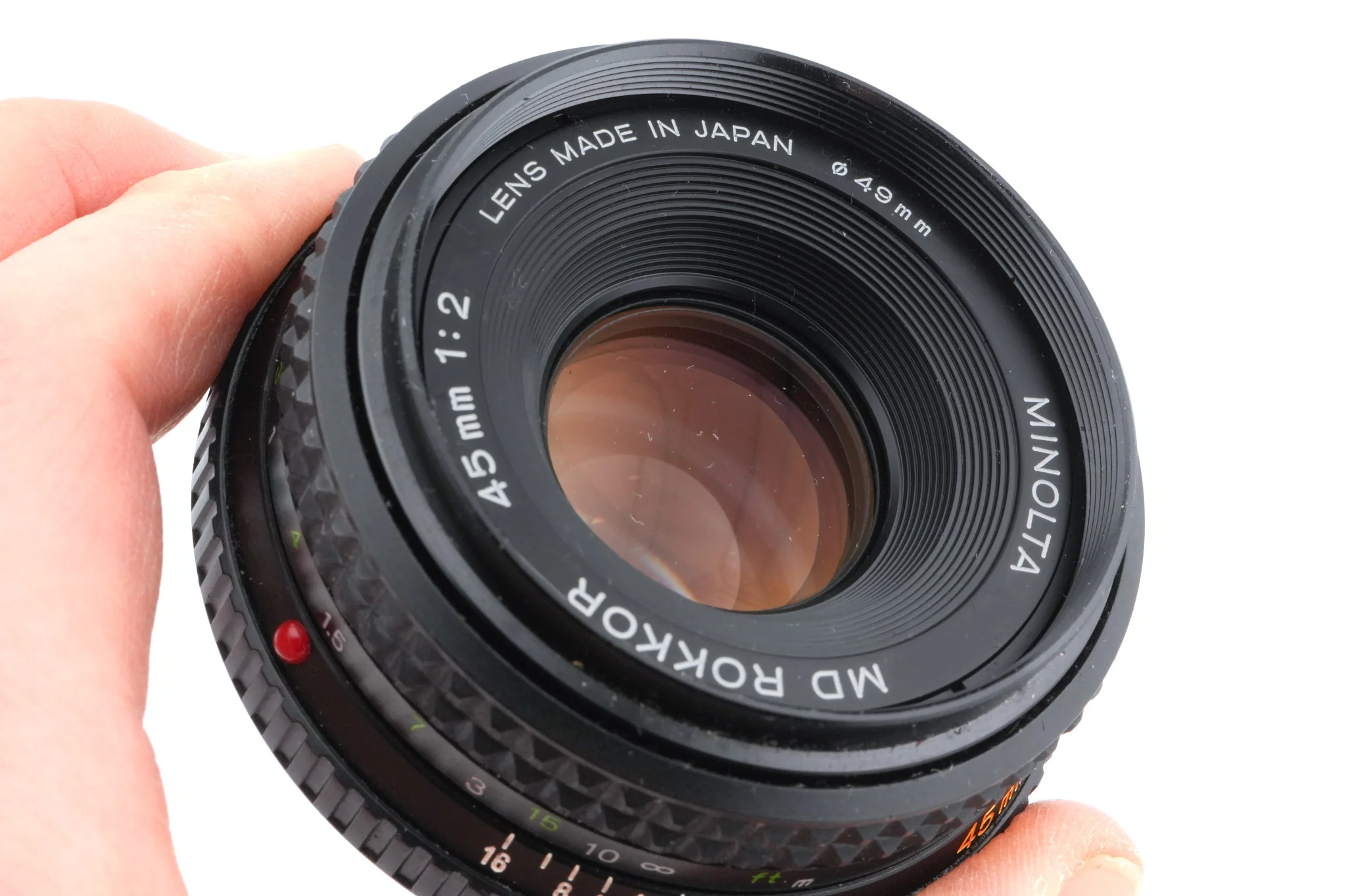 Minolta 45mm f2 MD Rokkor - Image 2