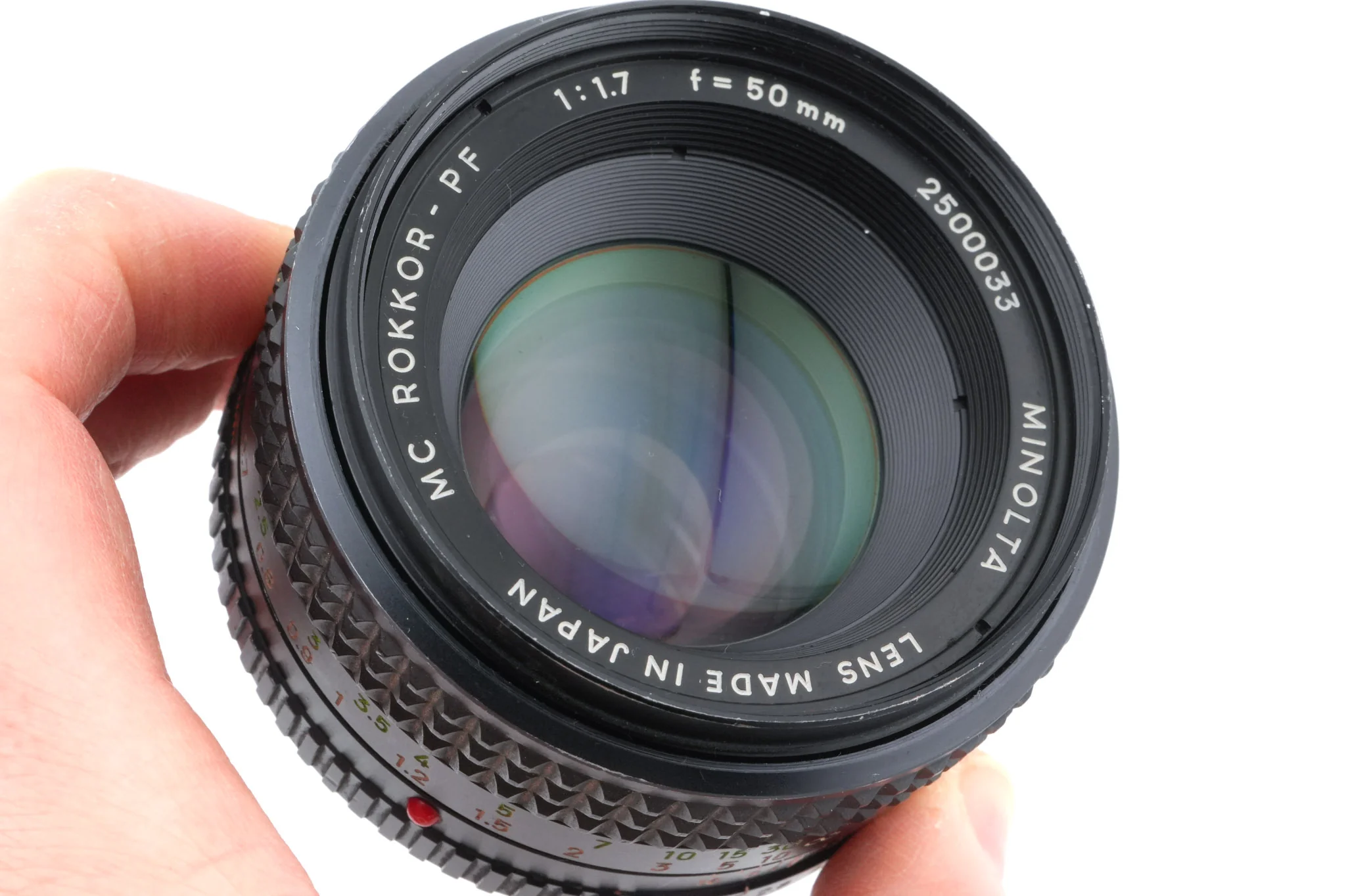 Minolta 50mm f1.7 MC Rokkor-PF - Image 2