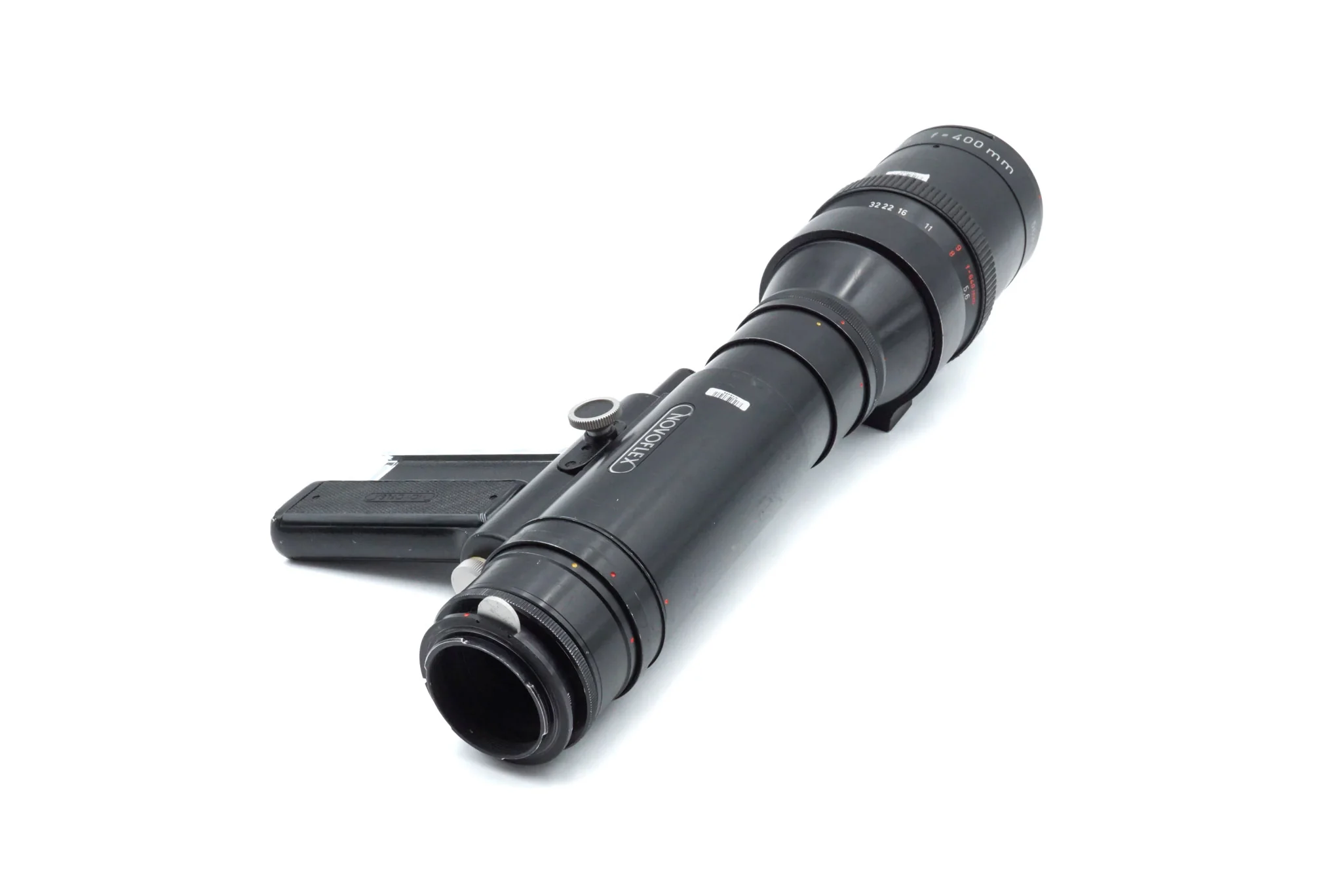 Novoflex 400mm f5.6 Noflexar / LINSE-400 + Follow Focus Pistol Grip (PIGRIFF) - Image 2