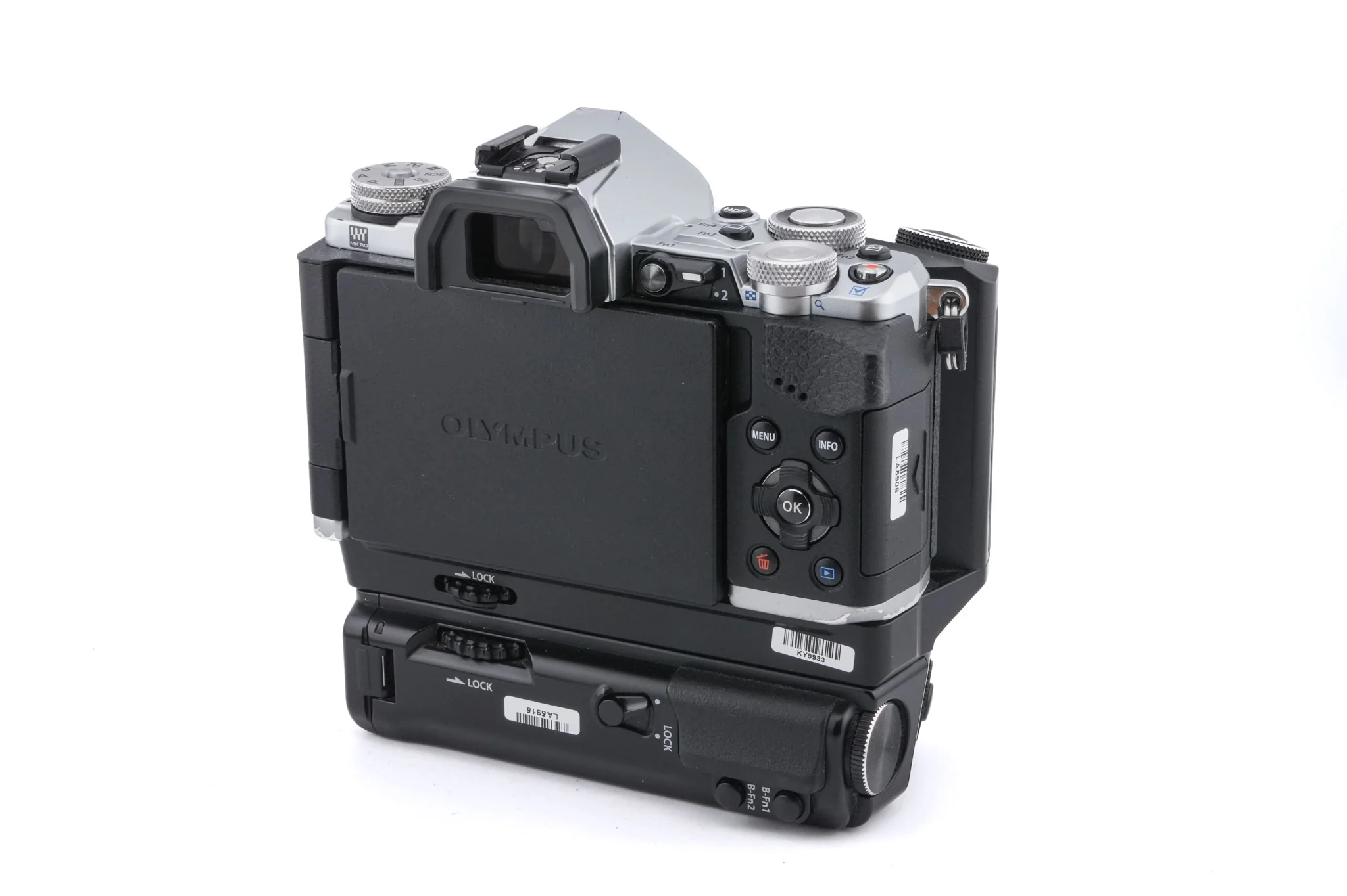 Olympus OM-D E-M5 Mark II + HLD-6P Power Battery Holder + HLD-8G Camera Grip - Image 5