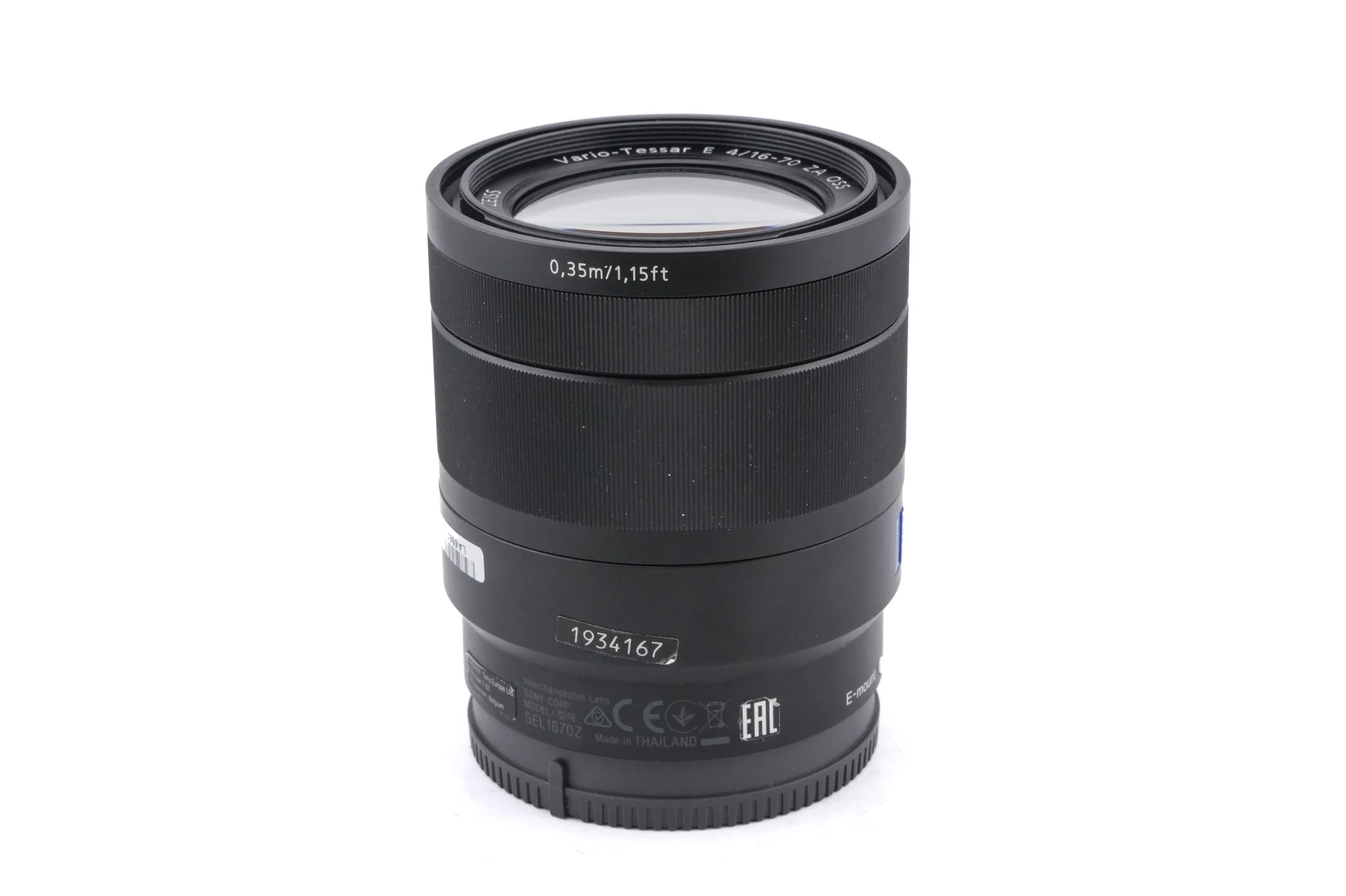 Sony 16-70mm f4 Vario-Tessar T* ZA OSS (SEL1670Z) - Image 2